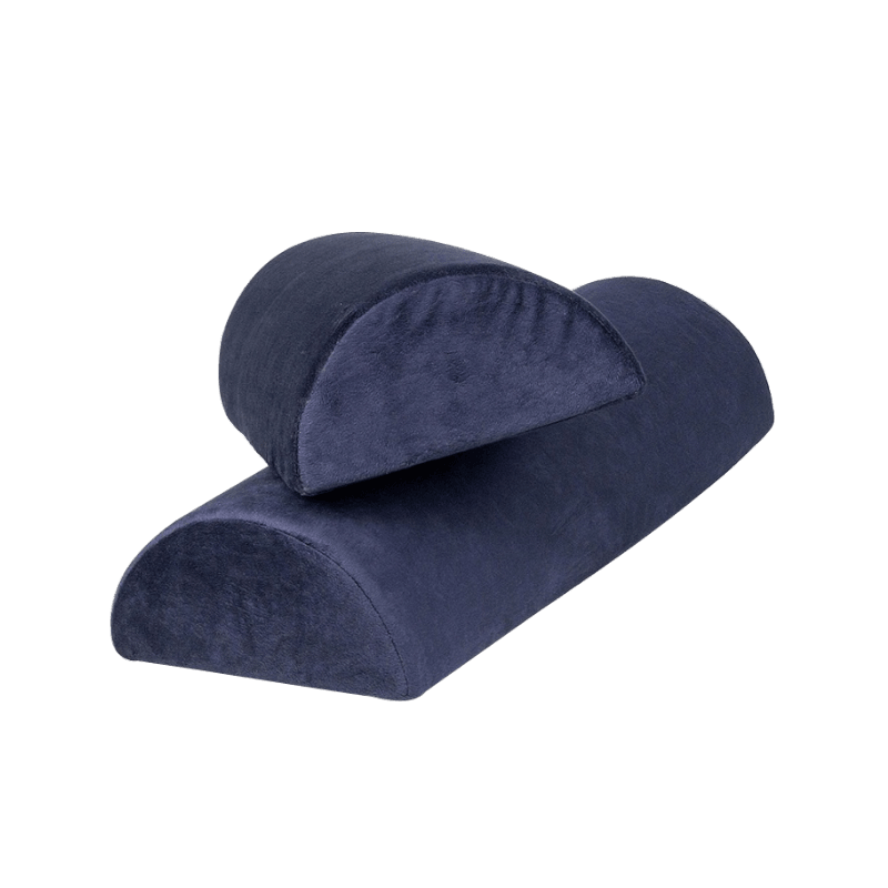 Ergonomická ortopedická půlválcová opěrka nohou Polštář do letadla Podpěra nohou Kancelář Paměťová pěna Polštář na opěrku nohou Polštář pod psací stůl