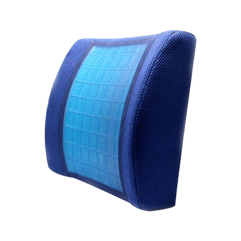 Tovární přímý prodej Ergonomický chladící gel Paměťová pěna Kancelářské křeslo Sedák bederní opěrka Polštář pro auto Čína léto pletené